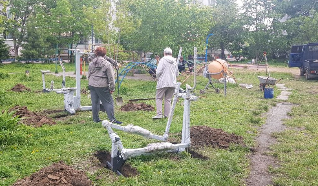 Началась реализация проекта "Спорт, здоровье, жизнь!" ТОС "Уютный двор"