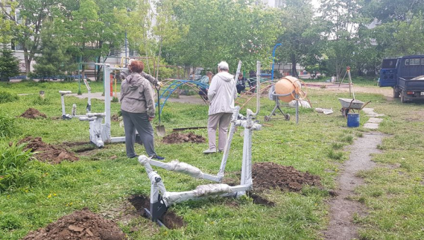 Началась реализация проекта "Спорт, здоровье, жизнь!" ТОС "Уютный двор"