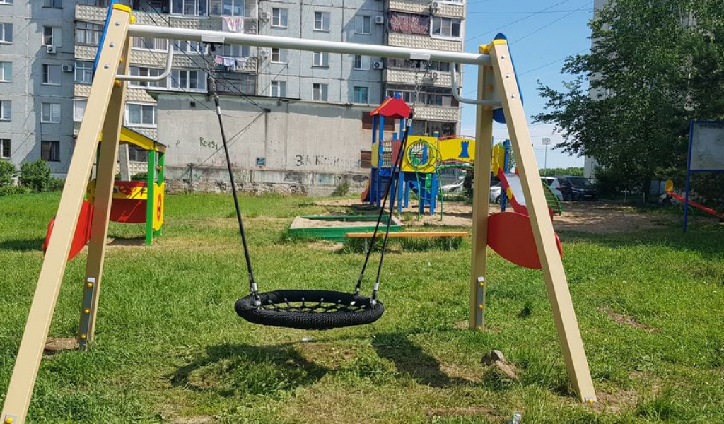 Завершена реализация проекта Уголок детства ТОС Солнечные