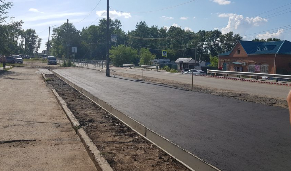 Завершена реализация проекта Автопарковка во дворе ТОС ул. Ленина, 24, 26