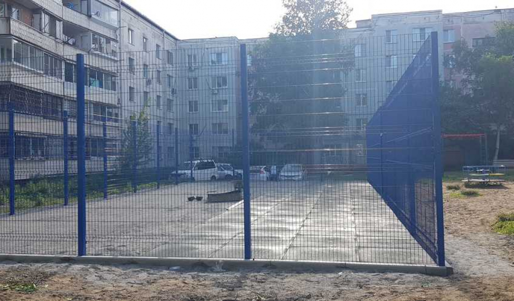 Завершена реализация проекта "Безопасная спортивная площадка" ТОС "Партизанская, 2