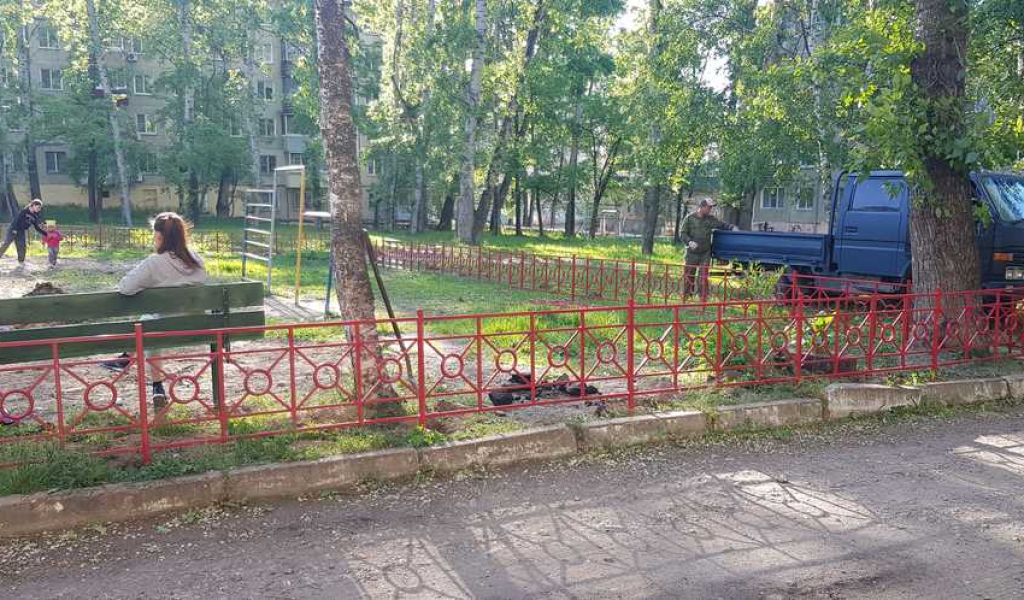 Завершена реализация проекта "Мы в безопасности!" ТОС "Дружный дворик"