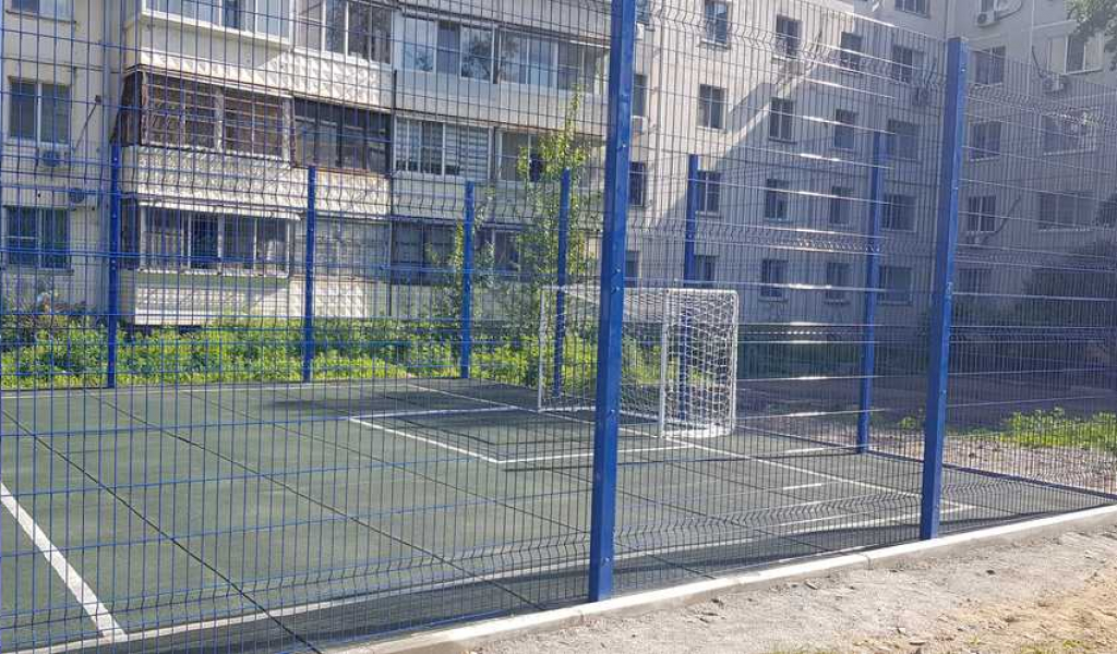 Завершена реализация проекта "Ограждение спортивной площадки" ТОС "Партизанская, 2"