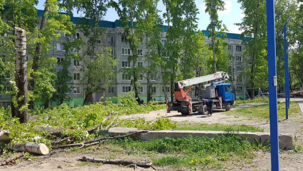 Начались работы по устройству автомобильной парковки по проекту "Широкая автопарковка" ТОС "Мы вместе"