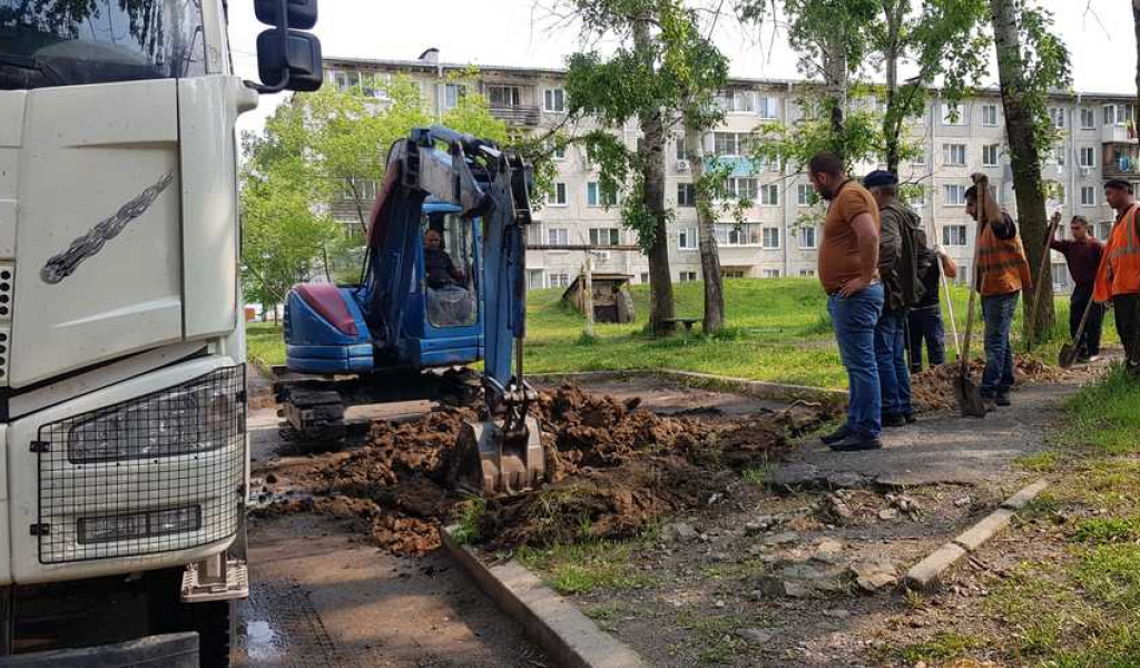 Начались работы по реализации проекта "Парковка во дворе" ТОС "ОЗЕРА"