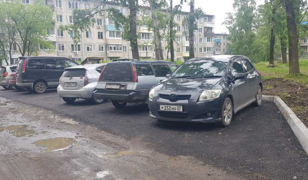 Завершены работы по проекту "Парковка во дворе" ТОС "Озера"