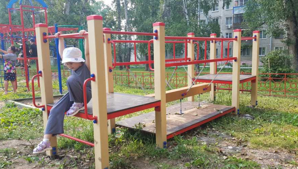 Завершены работы по проекту "Спорт - наше здоровье" ТОС "Дружный дворик"