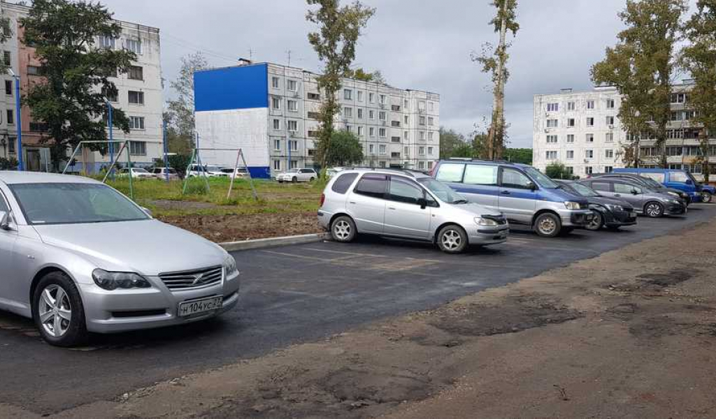 Завершены работы по проекту "Широкая автопарковка" ТОС "Мы вместе"