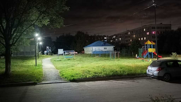Завершена реализация проекта "Свет во дворе" ТОС "Ленина, 40"