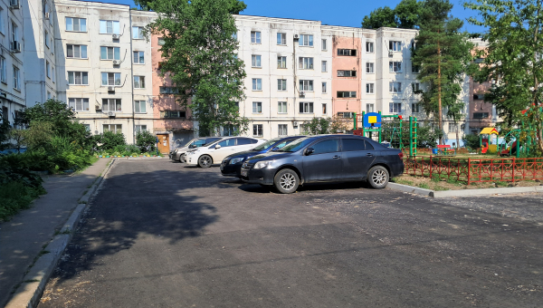Завершена реализация проекта "Благоустройство мкд № 5" ТОС "Наш двор"