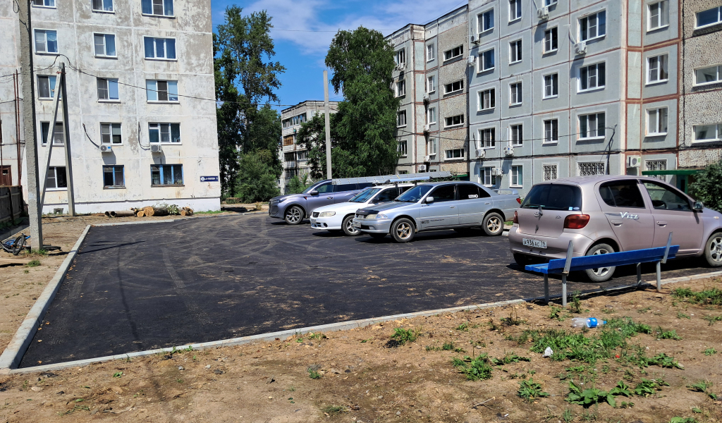 Завершена реализация проекта "Удобная парковка" ТОС "Наш дом"