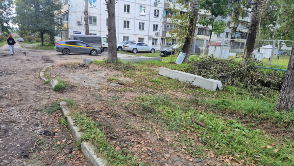 Реализуется проект "Широкая парковка во дворе" ТОС "Перспектива"