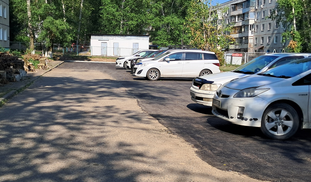 Завершена реализация проекта "Благоустроенная парковка" ТОС "Партизаны"