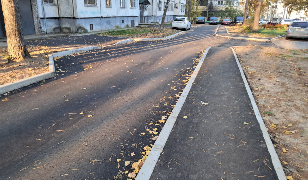 Завершена реализация проекта "Благоустройство территории двора" ТОС "Мой двор"