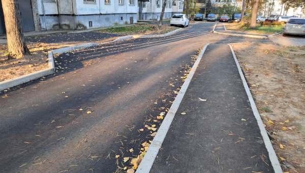 Завершена реализация проекта "Благоустройство территории двора" ТОС "Мой двор"