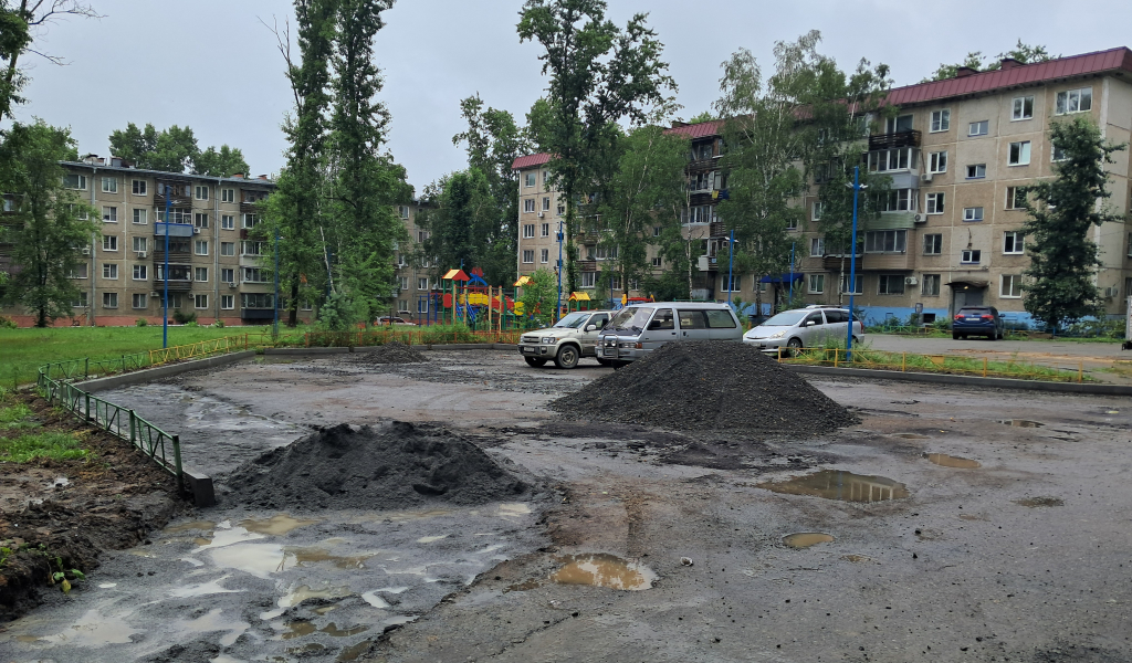 Продолжается реализация проекта "Комфортная парковка" ТОС "5 Пионеров"