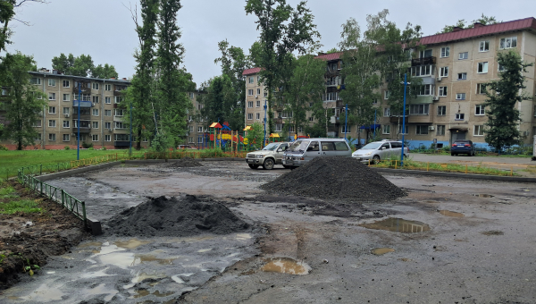 Продолжается реализация проекта "Комфортная парковка" ТОС "5 Пионеров"