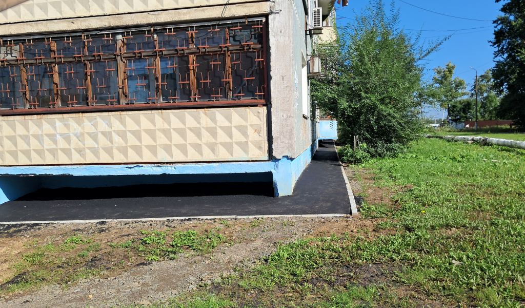 Продолжается реализация проекта "Спасение дома" ТОС "Солнечные"